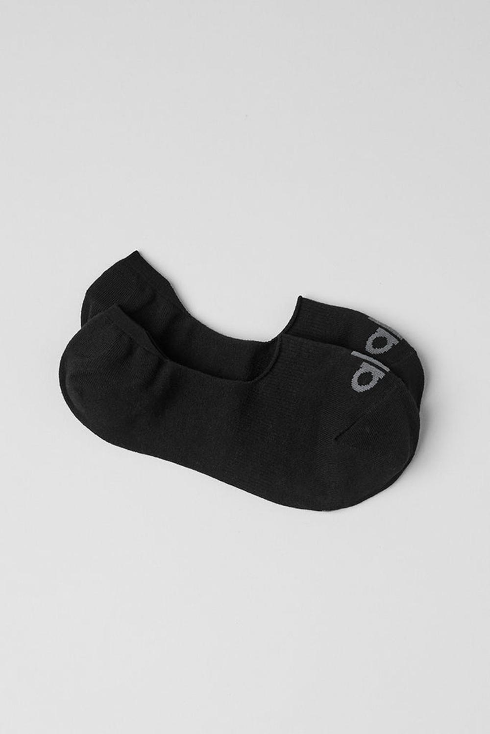 Calcetines Alo Yoga Unisex Conceal Mujer Negras | España  DVIM-14893