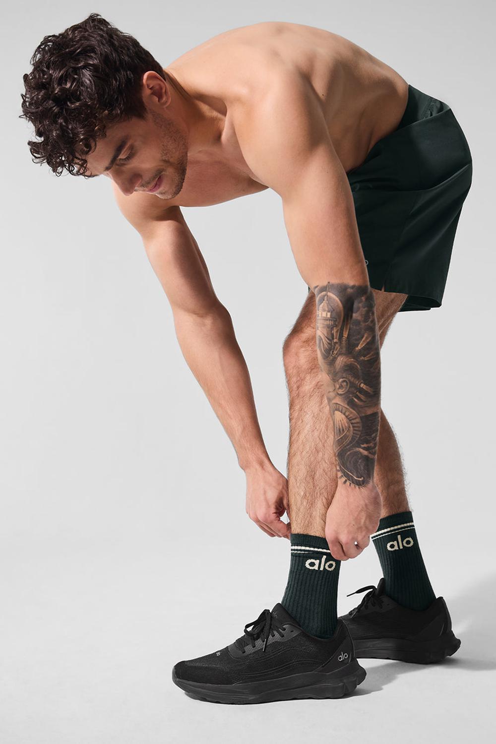 Calcetines Alo Yoga Unisex Throwback Mujer Verde | España  AJIP-54907