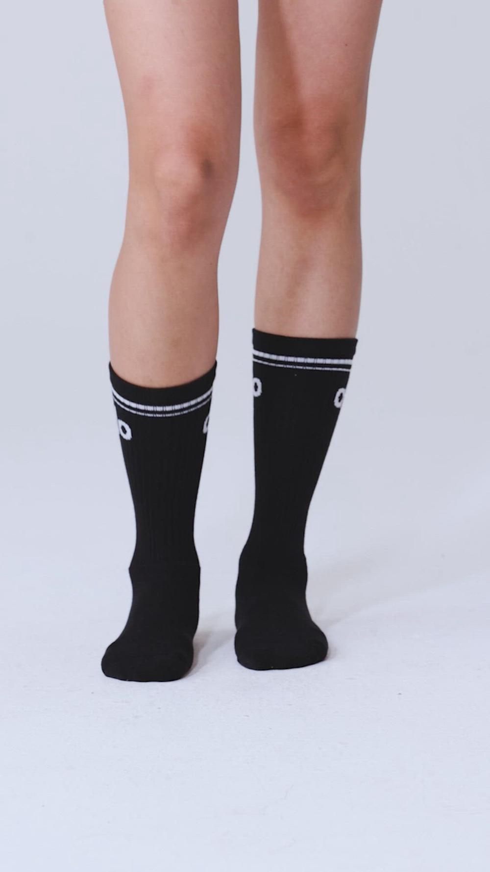 Calcetines Alo Yoga Unisex Throwback Mujer Rosas Blancas | España  GJYR-60521