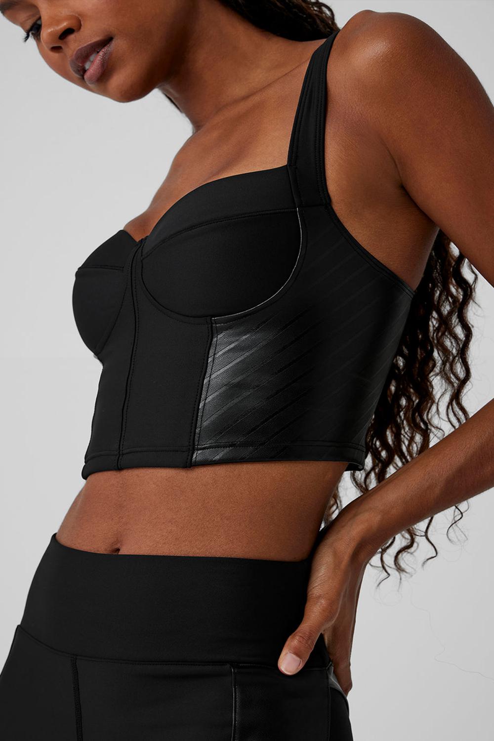 Camiseta Sin Mangas Running Alo Yoga Airlift Winter Warm Cropped Supermoto Mujer Negras | España  MWJI-69548