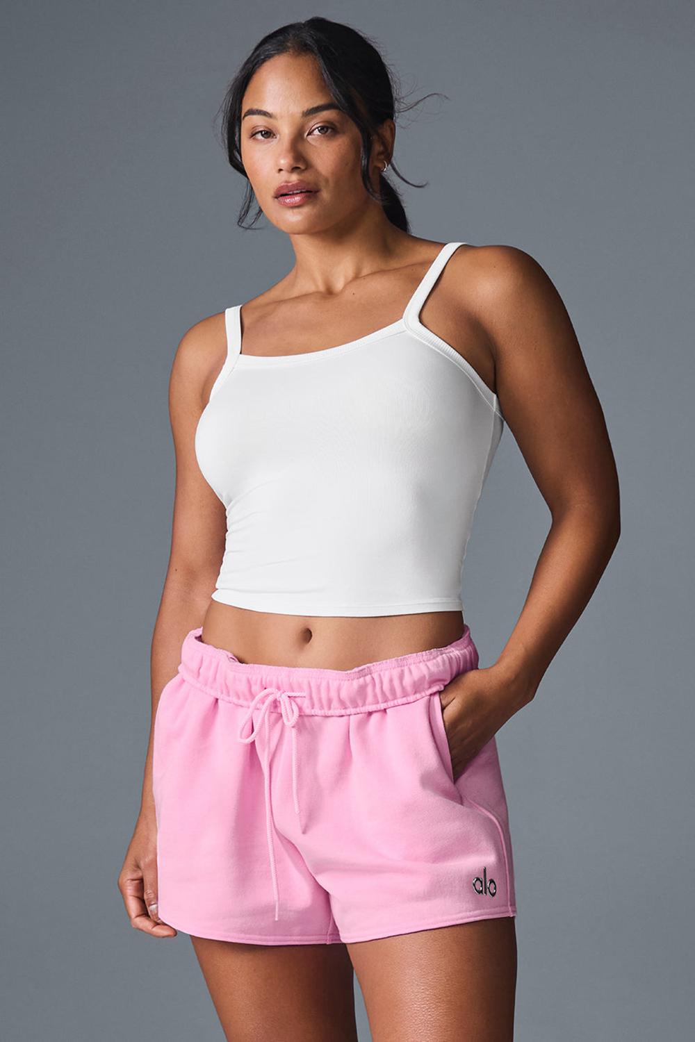 Camiseta Sin Mangas Running Alo Yoga Alosoft Sweet Talker Mujer Blancas | España  FXRM-21734