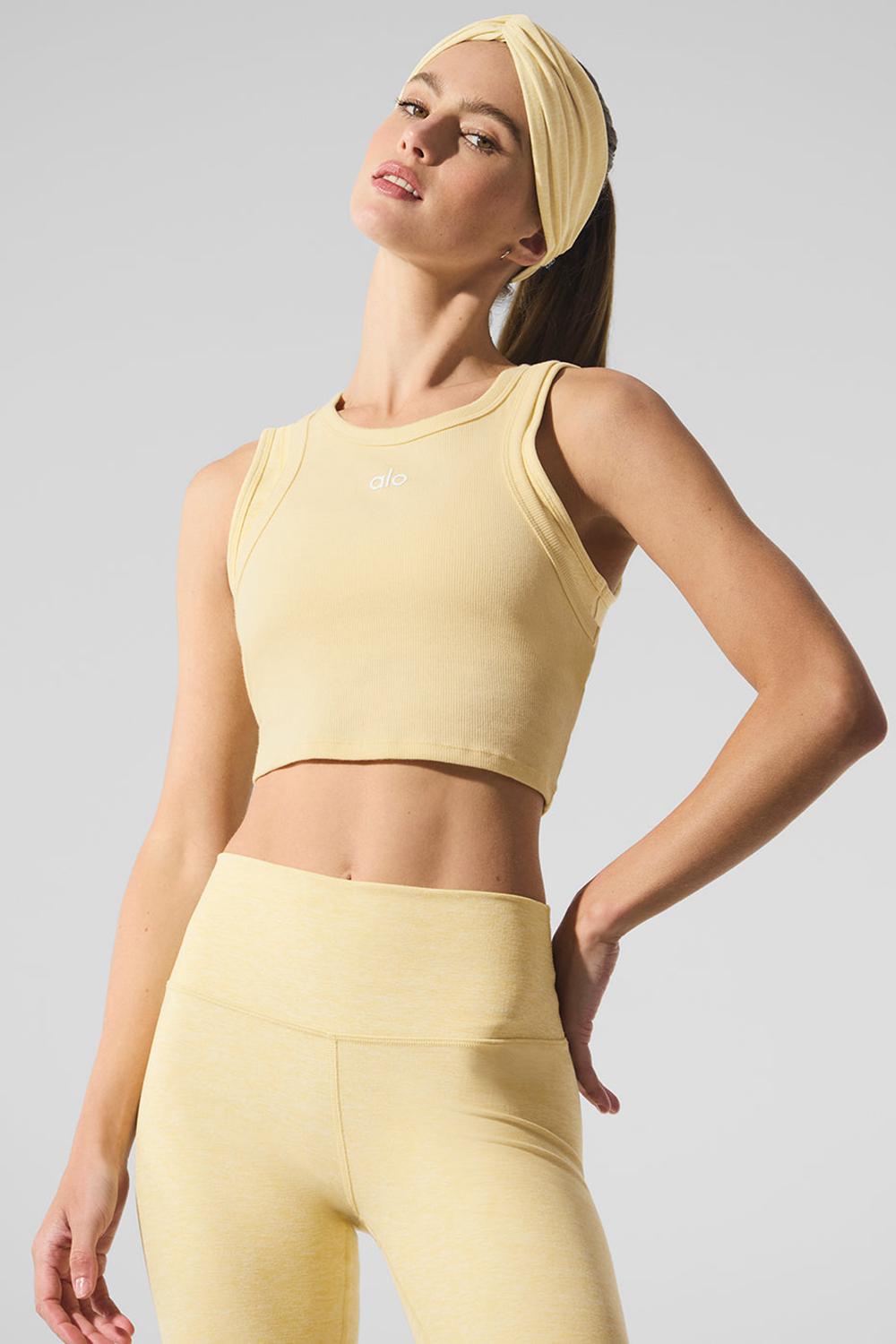 Camiseta Sin Mangas Running Alo Yoga Aspire Mujer Blancas | España  LTAE-87935