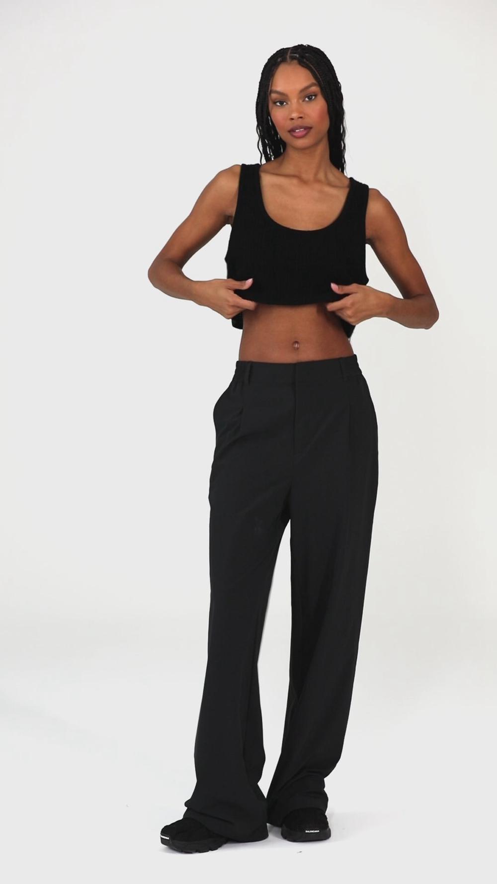 Camiseta Sin Mangas Running Alo Yoga Cashmere Plush Waffle Cropped Mujer Ivory | España  TALI-34597