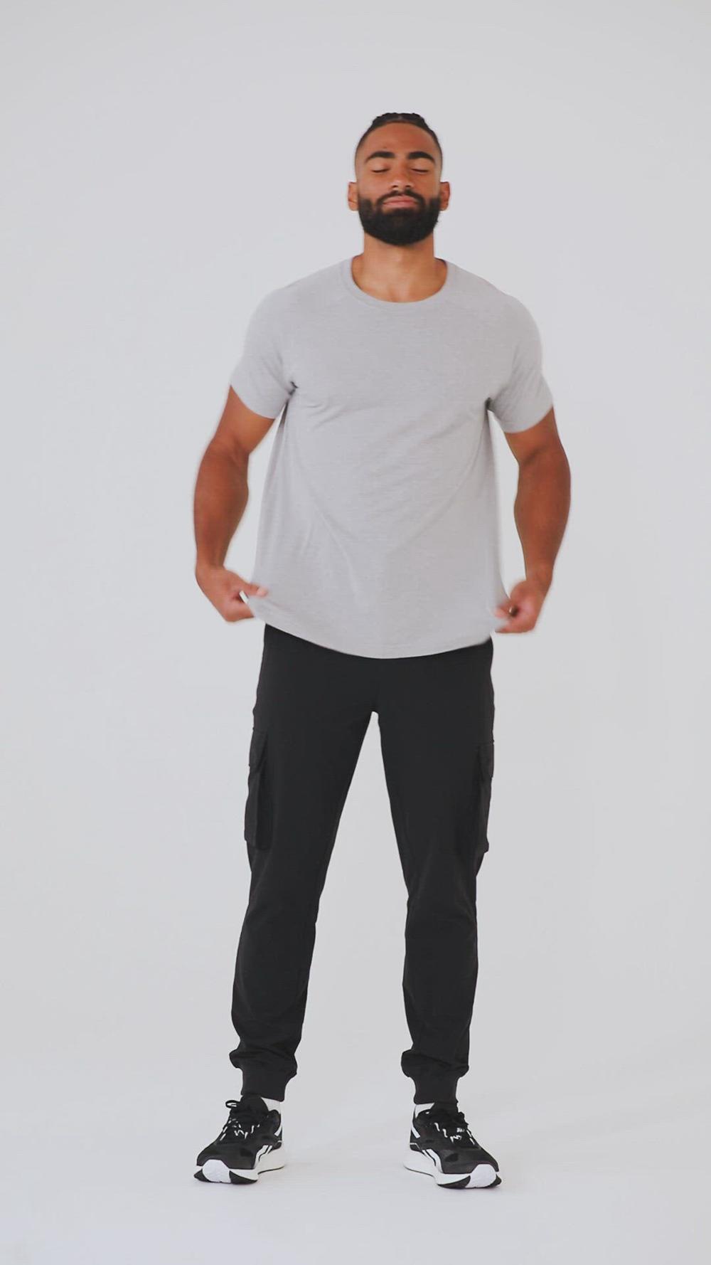 Camisetas Running Alo Yoga Triumph Raglan Hombre Chestnut | España  AYKJ-24875