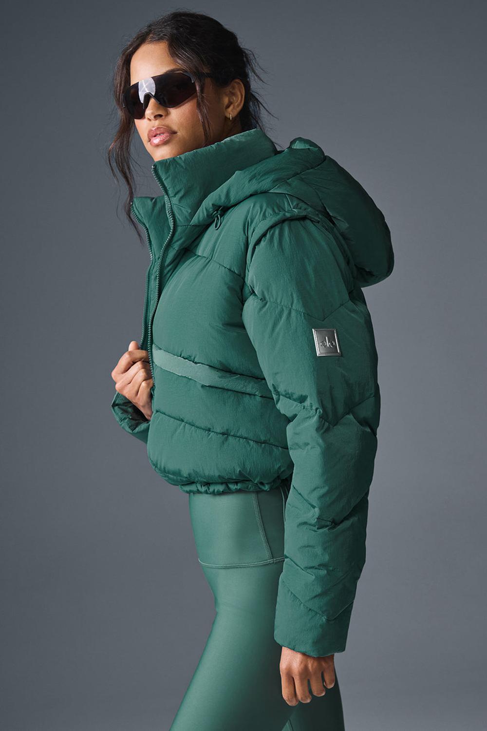 Chaqueta Puffer Alo Yoga Glacier Mujer Winter Ivy | España  MEKQ-19732