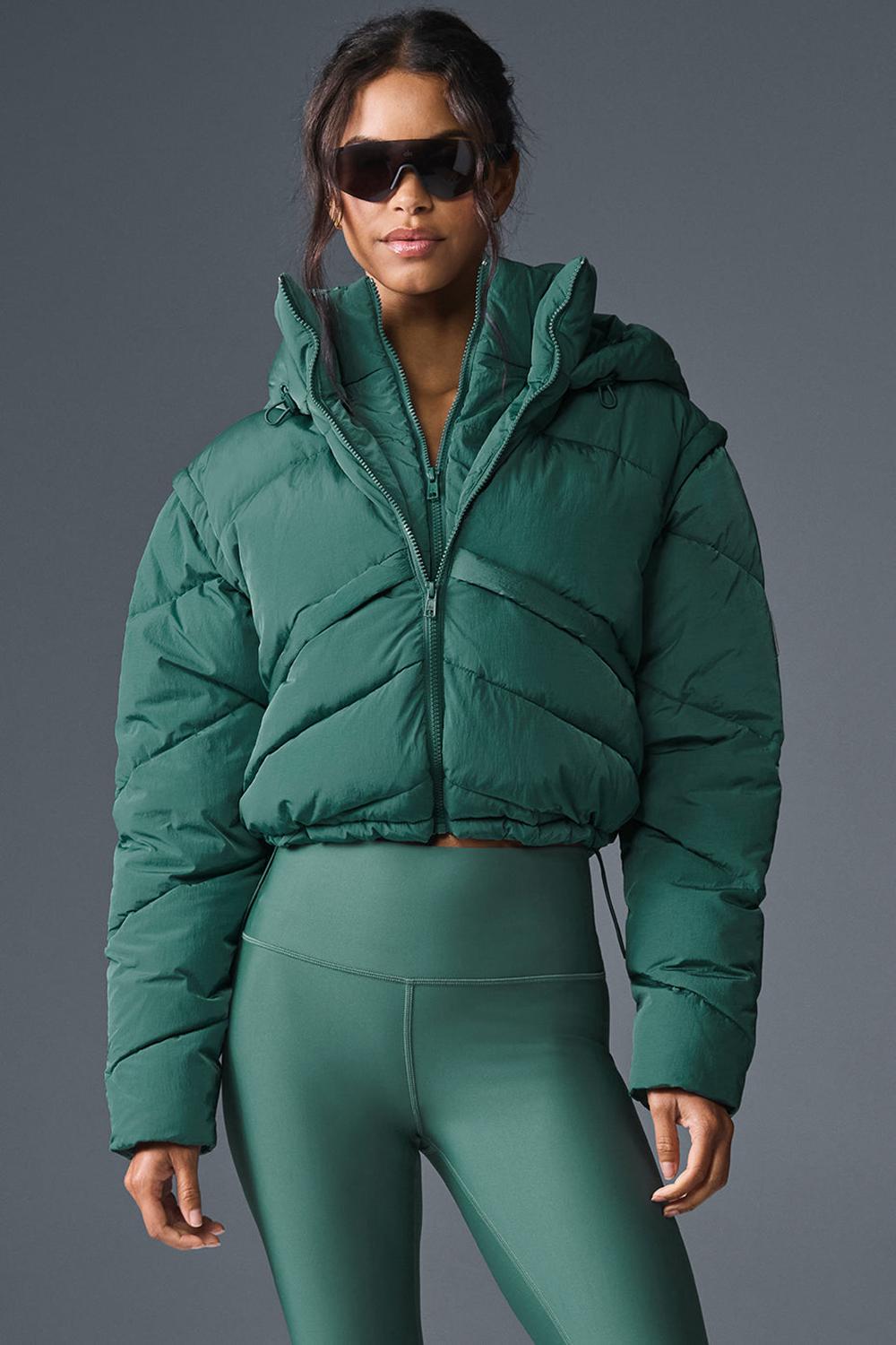 Chaqueta Puffer Alo Yoga Glacier Mujer Winter Ivy | España  MEKQ-19732