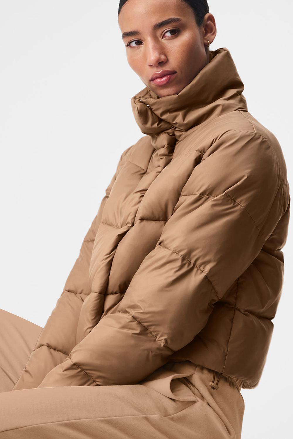 Chaqueta Puffer Alo Yoga Gold Rush Mujer Toasted Almond | España  ULKA-86213