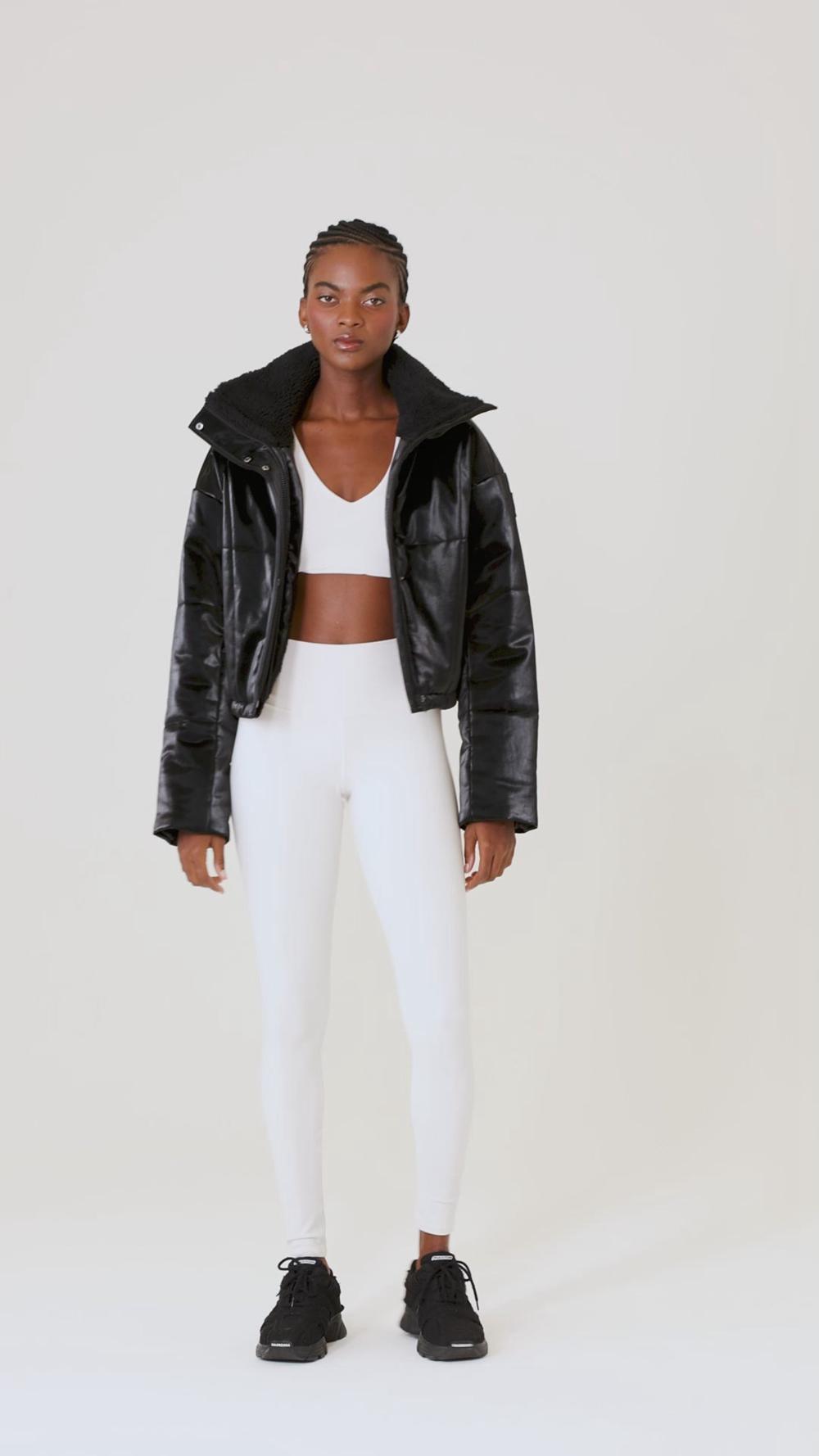 Chaqueta Puffer Alo Yoga Orion Cropped Mujer Toasted Almond | España  JNOD-57236