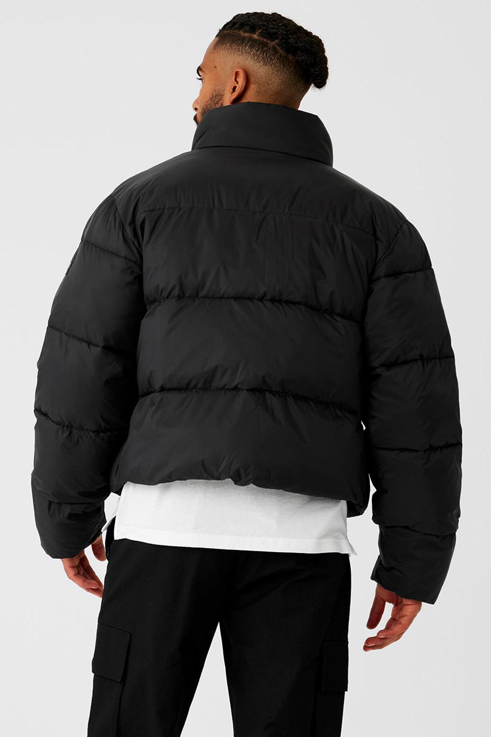 Chaqueta Puffer Alo Yoga Platinum Hombre Negras | España  XRWG-06943