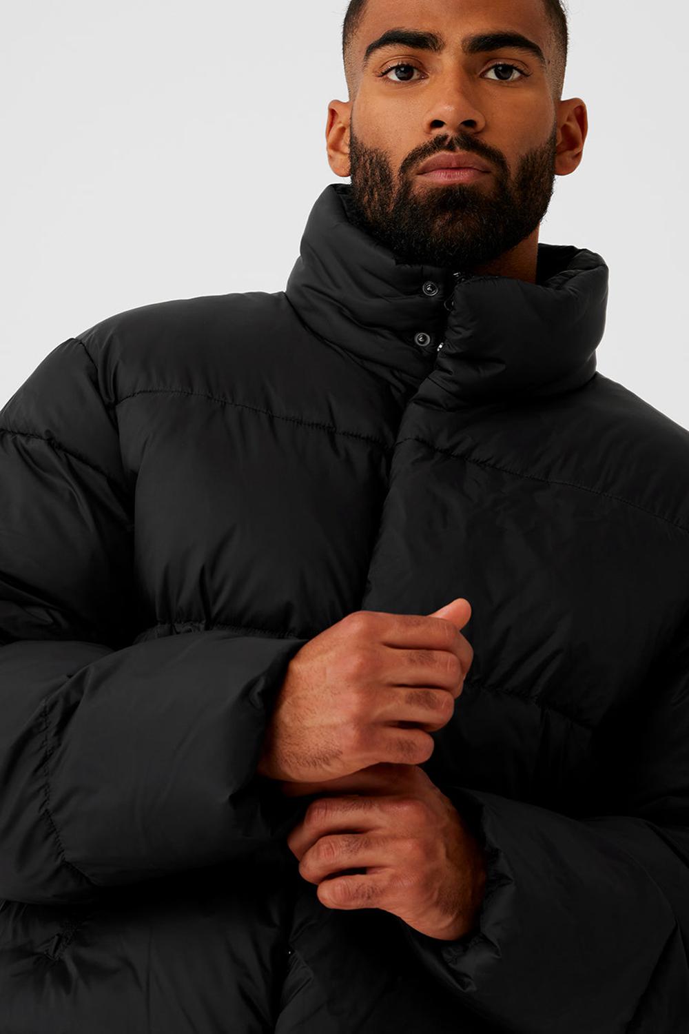 Chaqueta Puffer Alo Yoga Platinum Hombre Negras | España  XRWG-06943