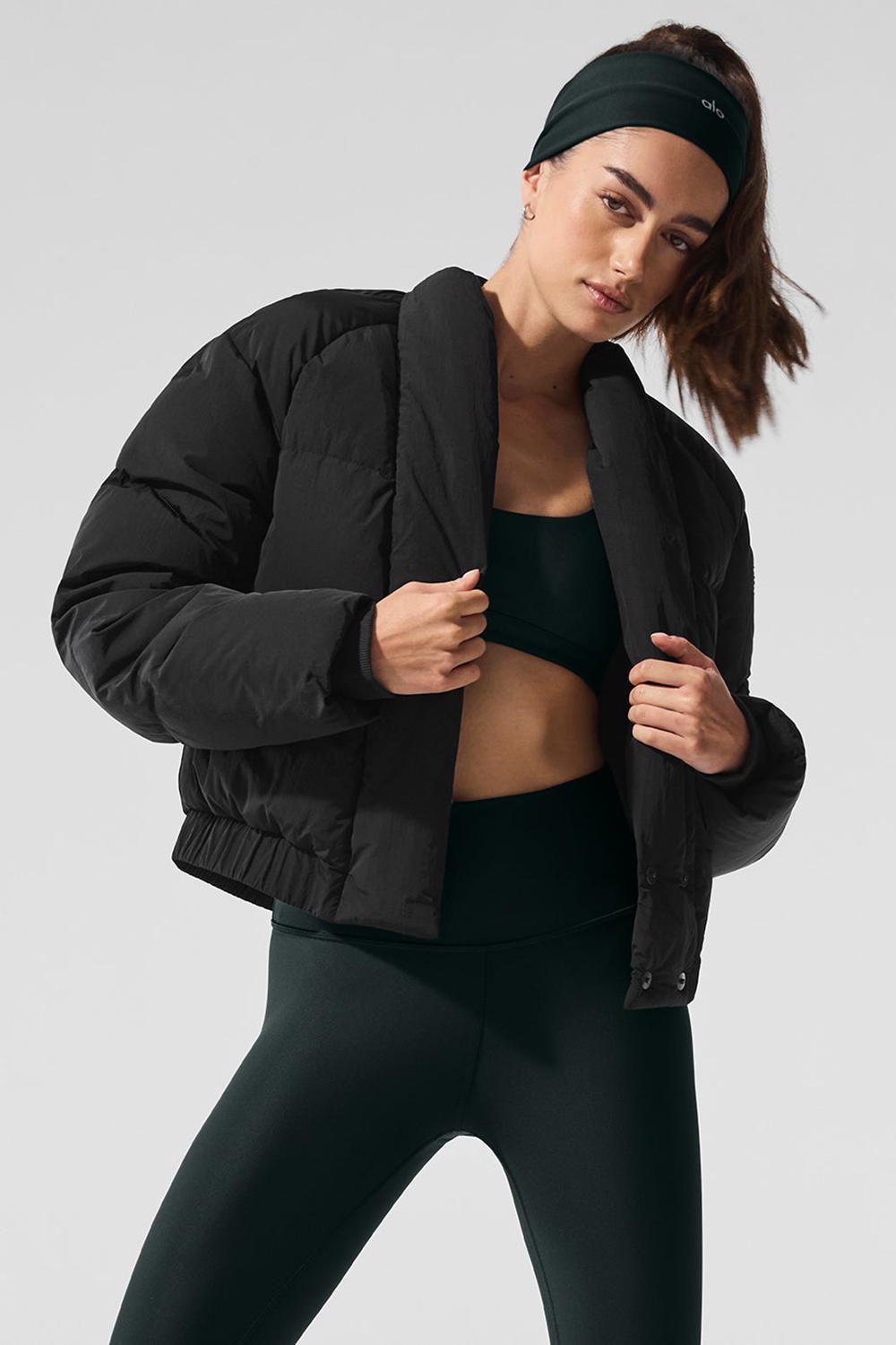 Chaqueta Puffer Alo Yoga Stargazing Mujer Negras | España  OUQT-43690