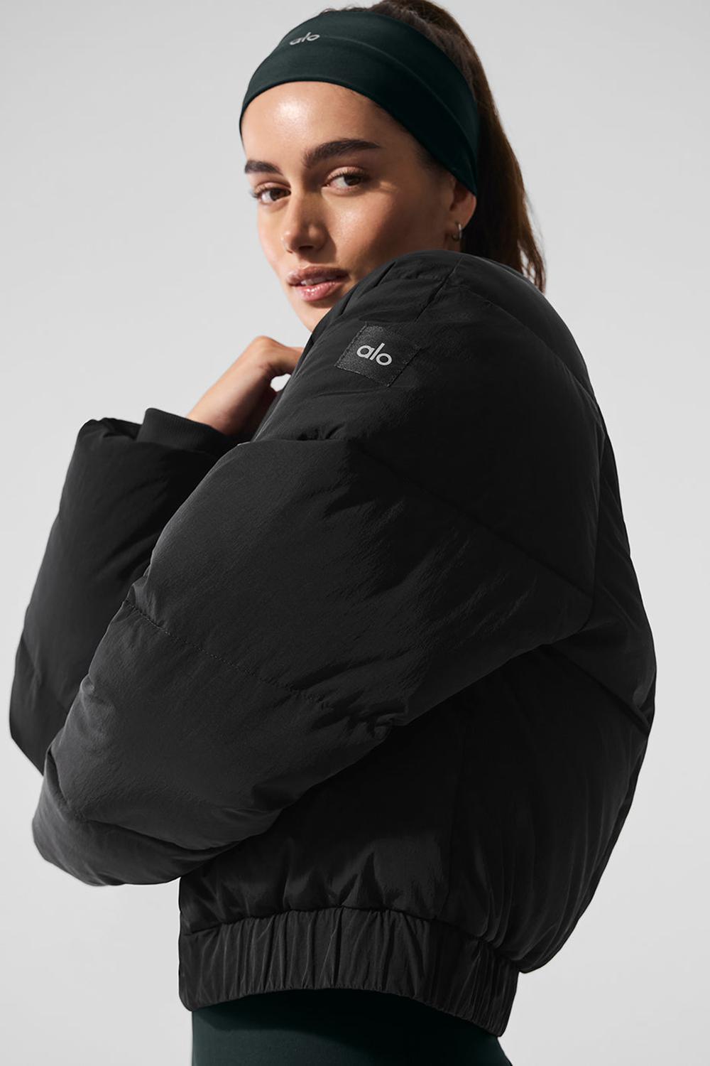 Chaqueta Puffer Alo Yoga Stargazing Mujer Negras | España  OUQT-43690