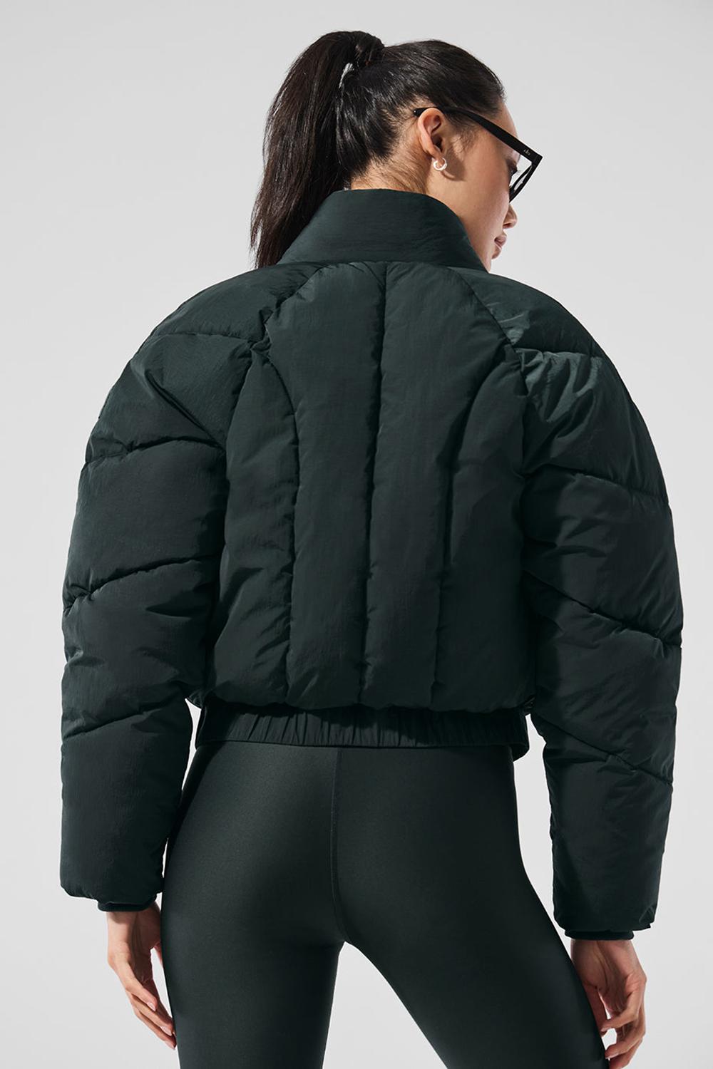 Chaqueta Puffer Alo Yoga Stargazing Mujer Verde | España  GSHW-54106