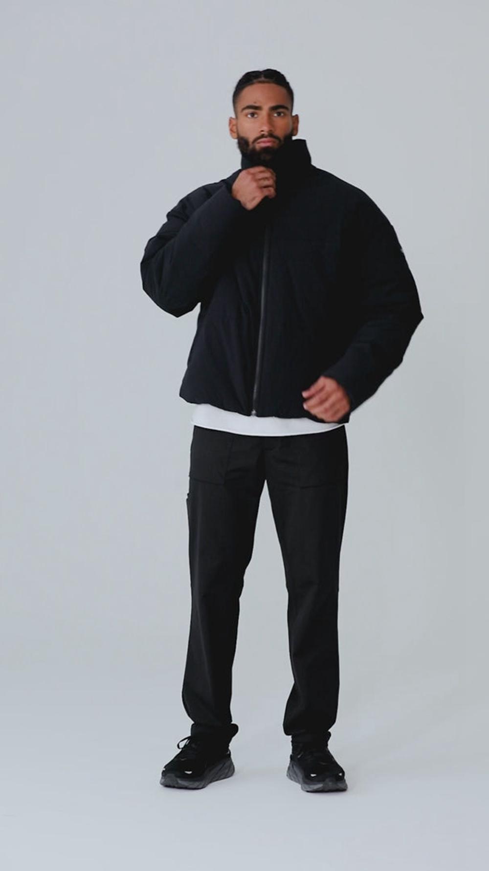 Chaqueta Puffer Alo Yoga Stretch Woven Street Hombre Woodrose | España  UMFN-27469