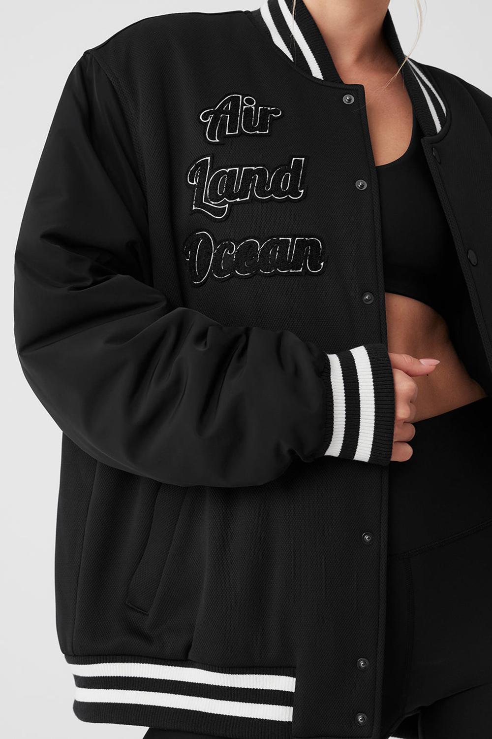 Chaquetas Alo Yoga G.O.A.T Mujer Negras | España  UNEM-63421