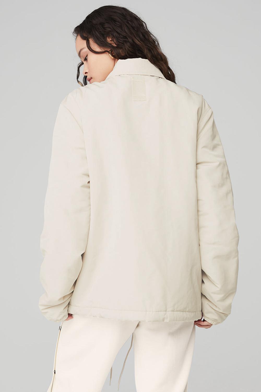 Chaquetas Alo Yoga Legend Mujer Bone | España  HBDP-16243