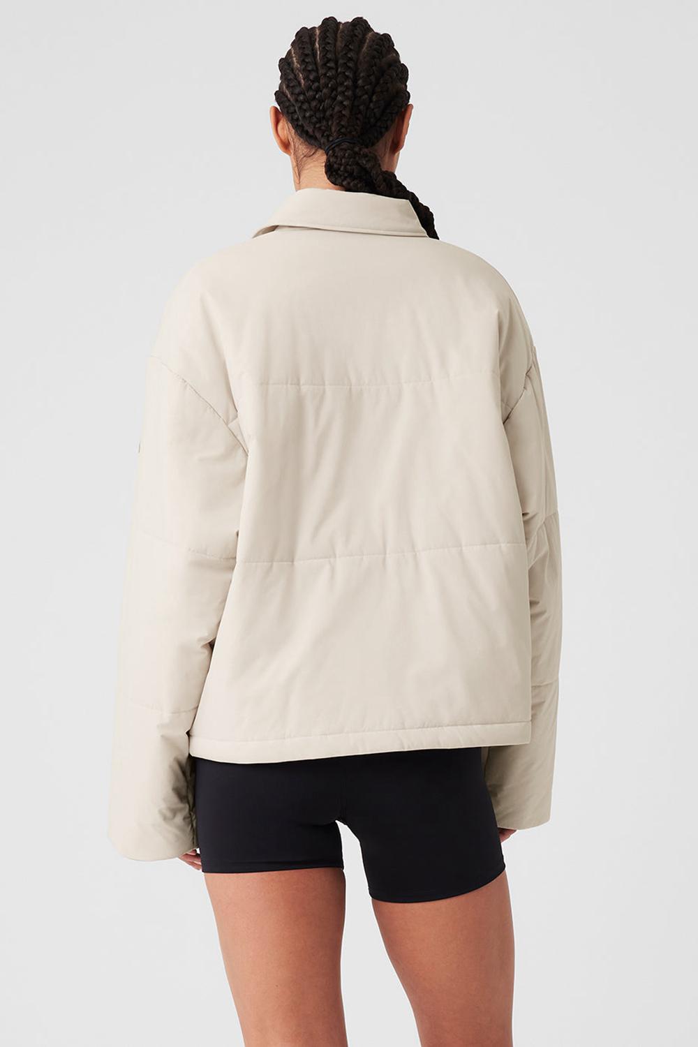 Chaquetas Alo Yoga Voyage Utility Cargo Mujer Bone | España  SKFV-74530