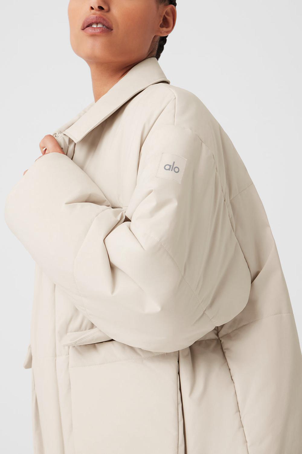 Chaquetas Alo Yoga Voyage Utility Cargo Mujer Bone | España  SKFV-74530