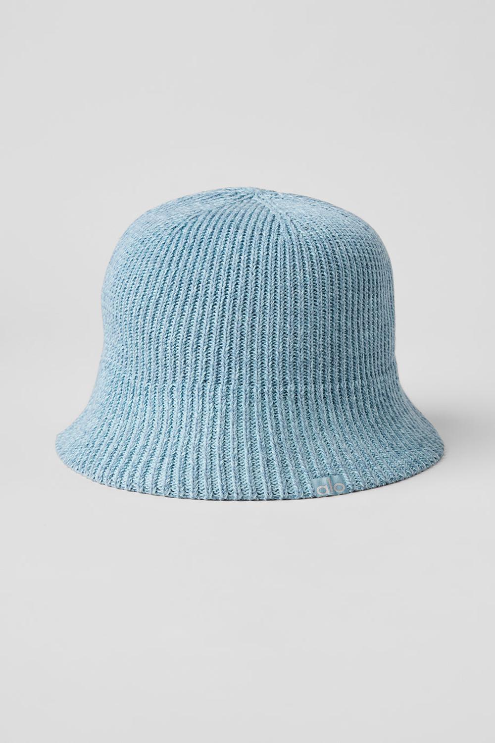 Cloche Alo Yoga Denim Knit Mujer Azules Verde Menta Azules | España  KGEQ-56489