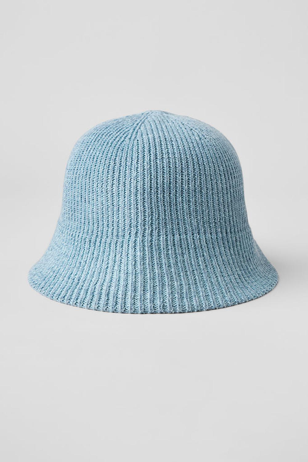Cloche Alo Yoga Denim Knit Mujer Azules Verde Menta Azules | España  KGEQ-56489