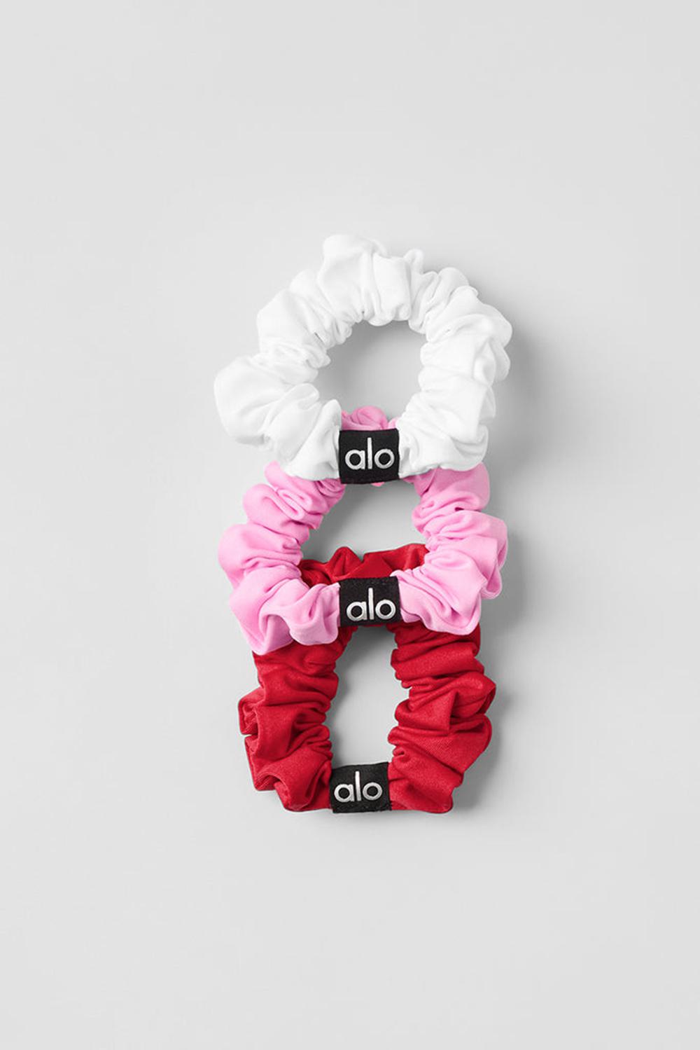 Coletero Alo Yoga Fresh Mini 3-Pack Mujer Rojas Rosas Blancas | España  ZMJY-46097