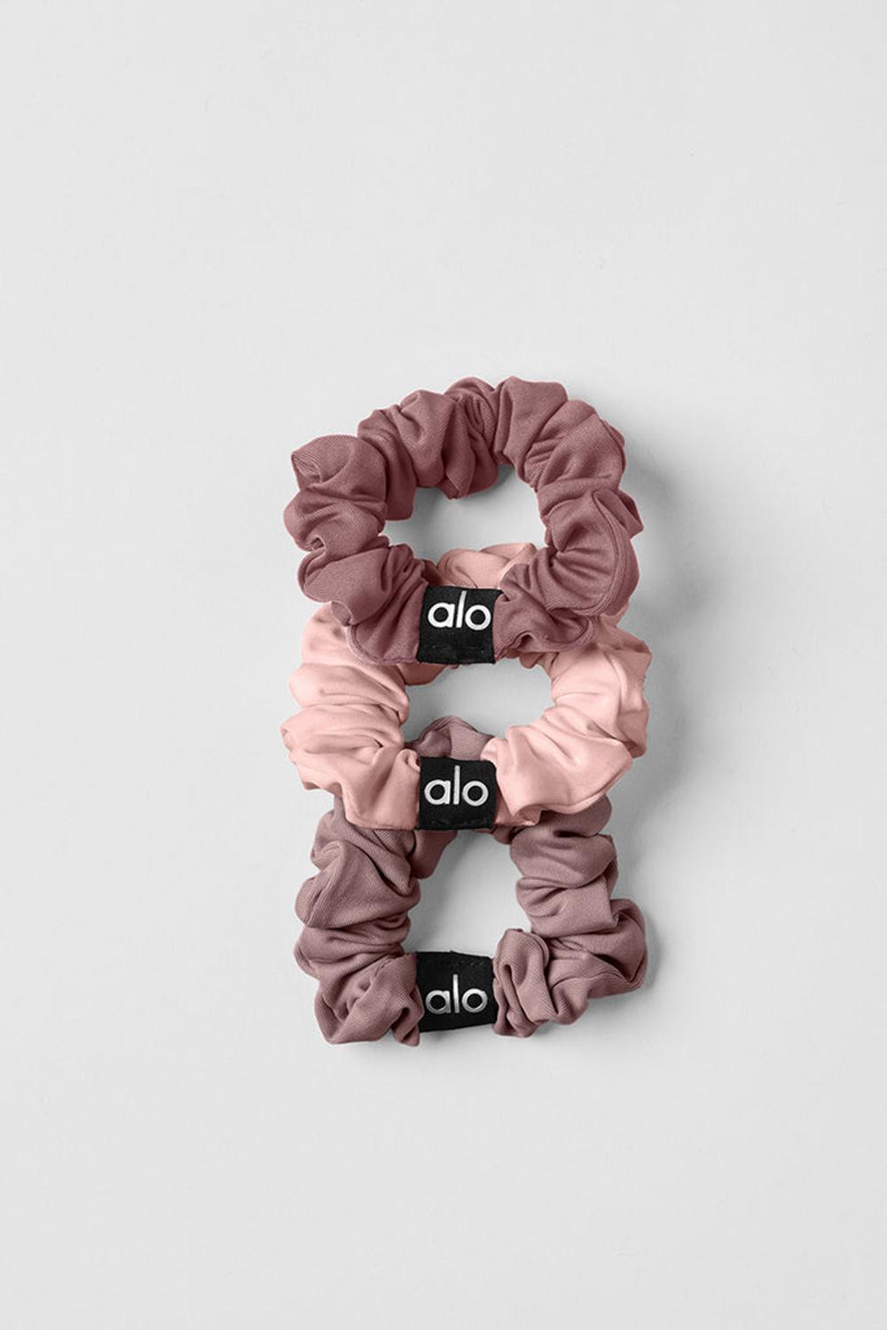 Coletero Alo Yoga Fresh Mini 3-Pack Mujer Rosas | España  GFMU-42793
