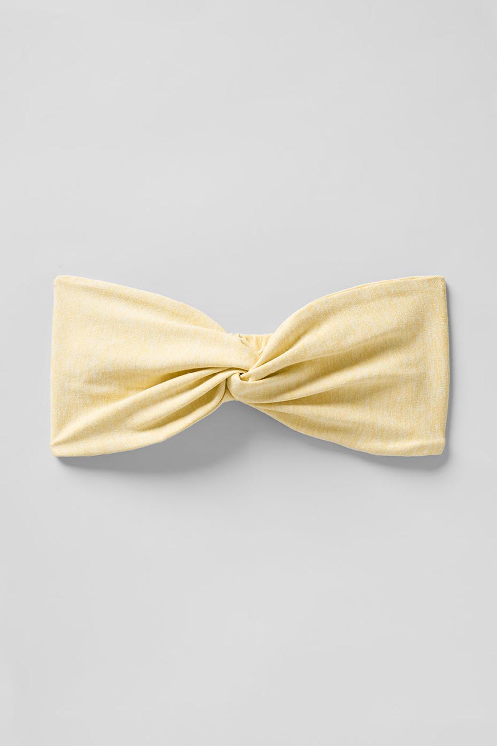 Diadema Alo Yoga Alosoft Mujer Warm Butter Heather | España  KJSI-03271