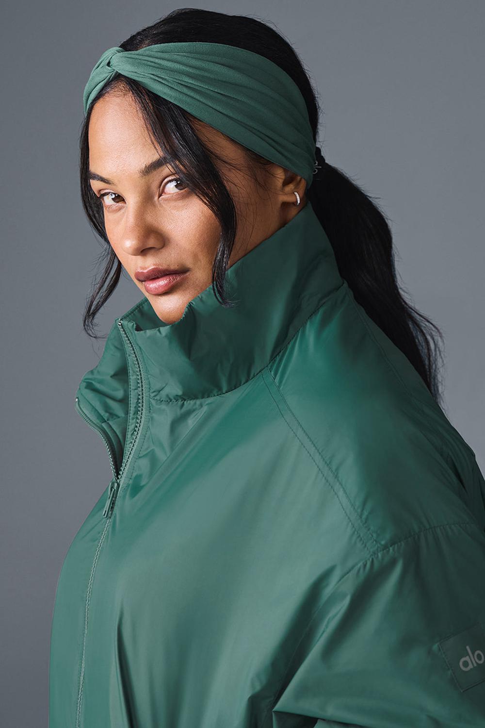 Diadema Alo Yoga Alosoft Mujer Winter Ivy | España  QBTO-31278