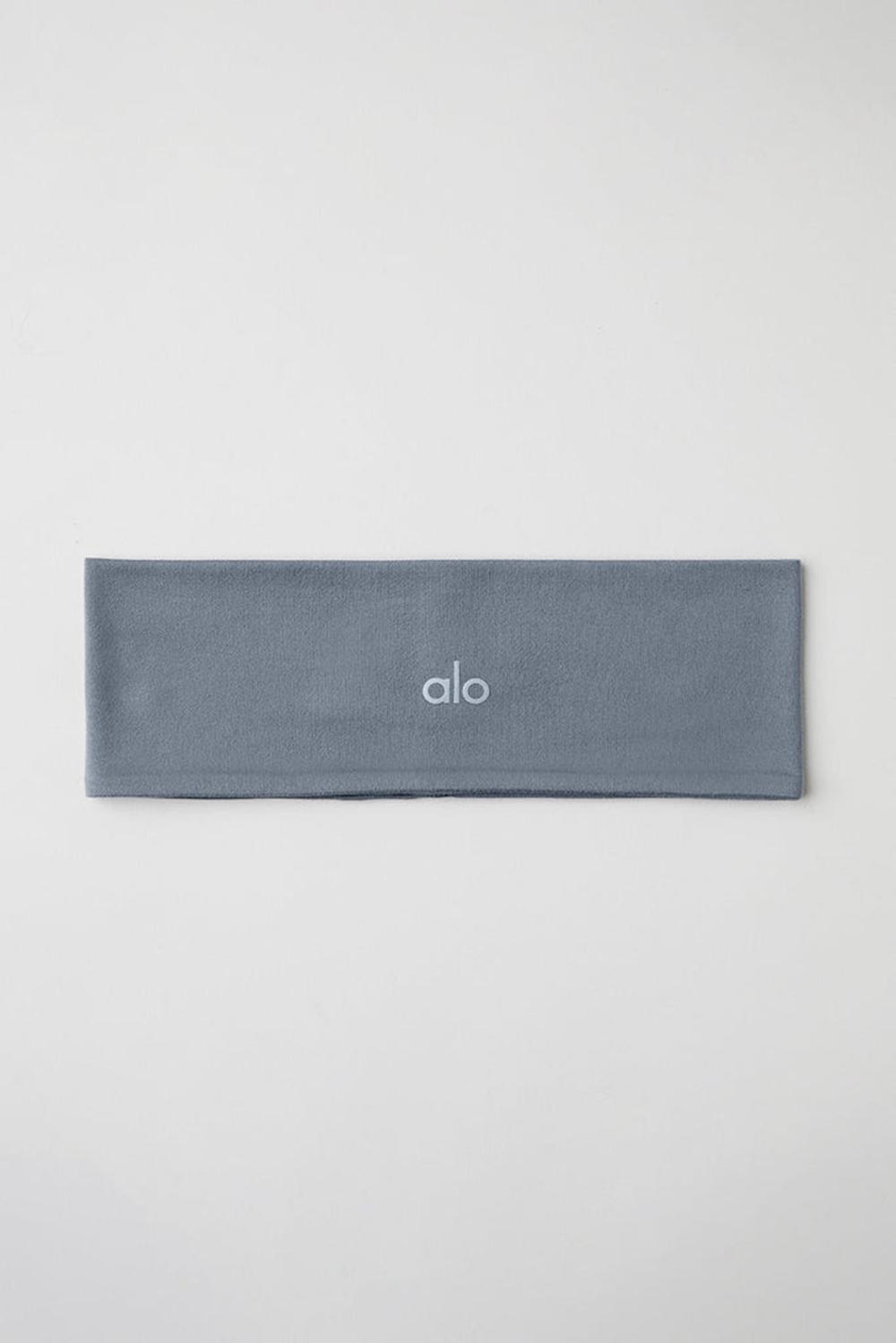 Diadema Alo Yoga Performance Conquer Hombre Gris | España  MFBX-71498