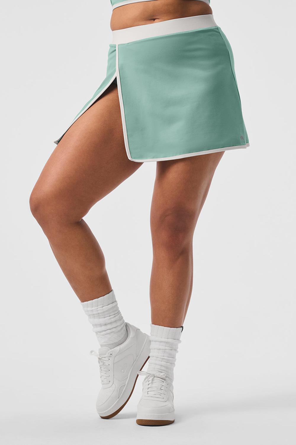 Falda Alo Yoga Airbrush Streamlined Mujer Verde | España  OYFQ-27815