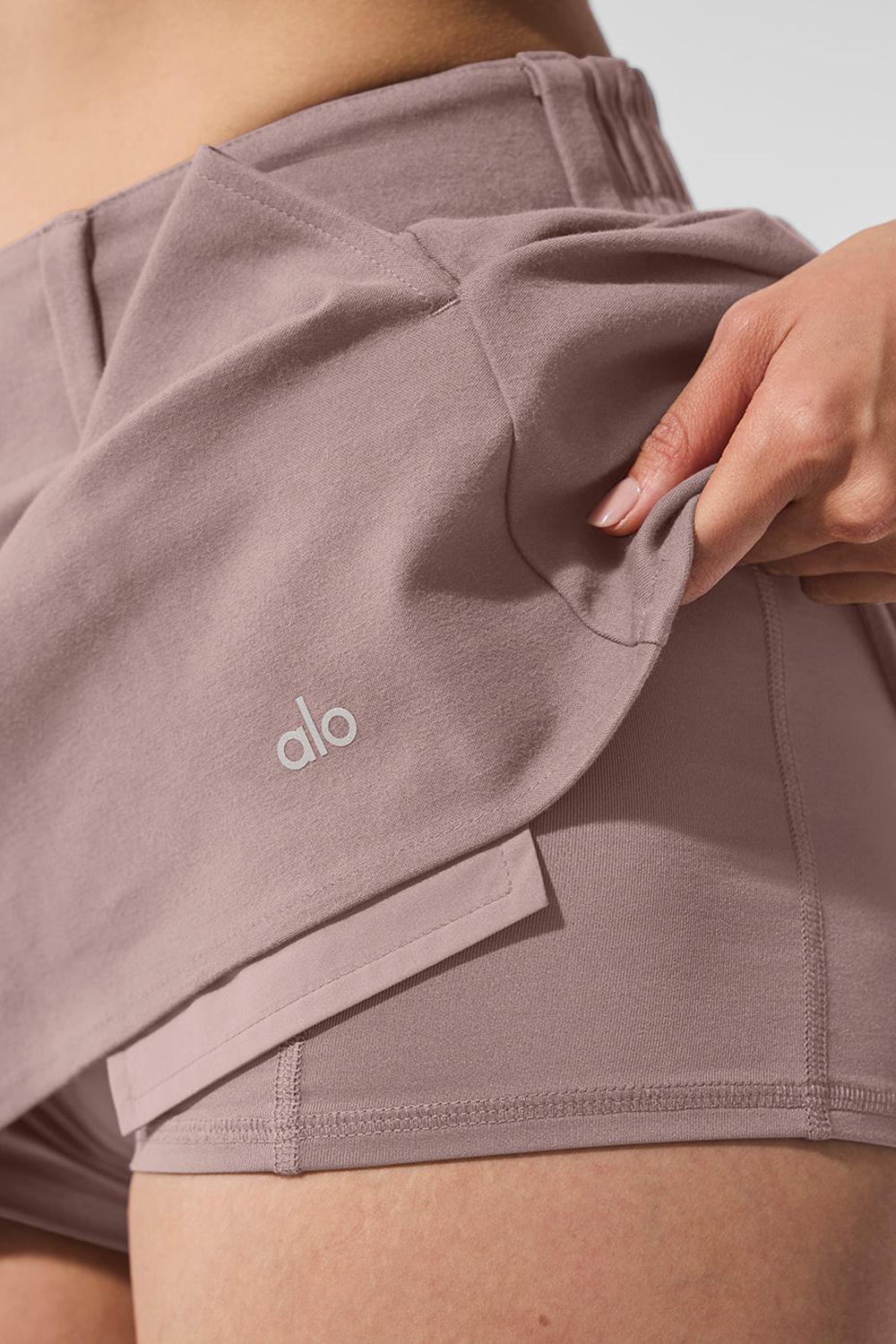 Falda Alo Yoga Good Days Mini Mujer Mushroom | España  JDZV-27398