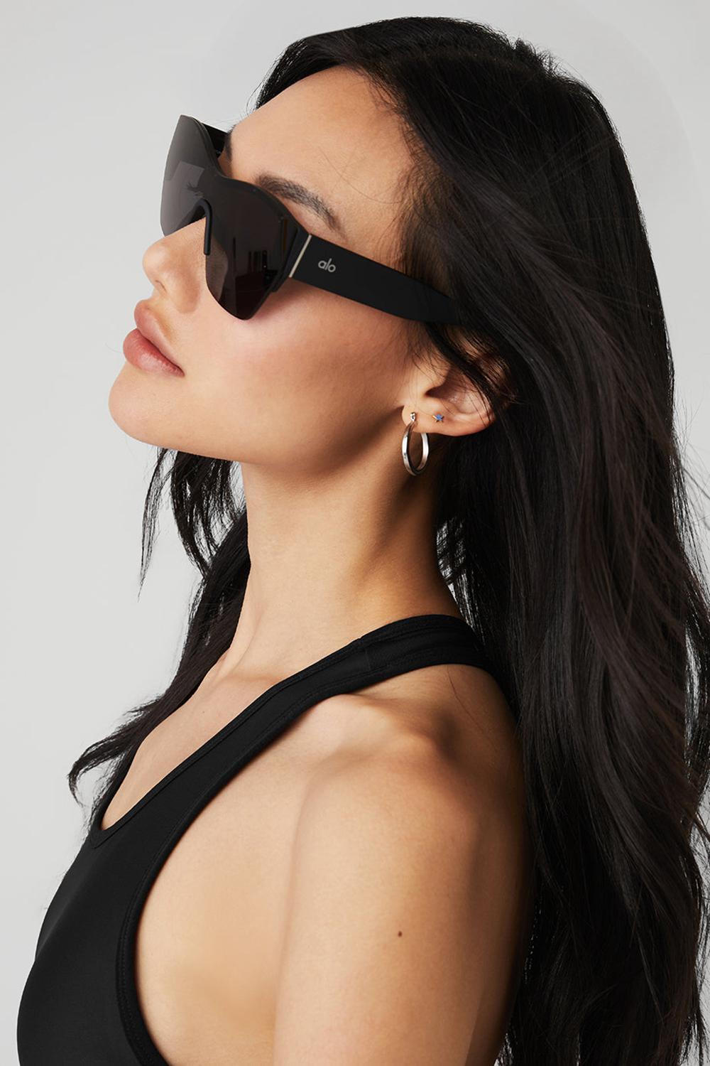 Gafas de Sol Alo Yoga Stunner Hombre Negras | España  JGIS-90341