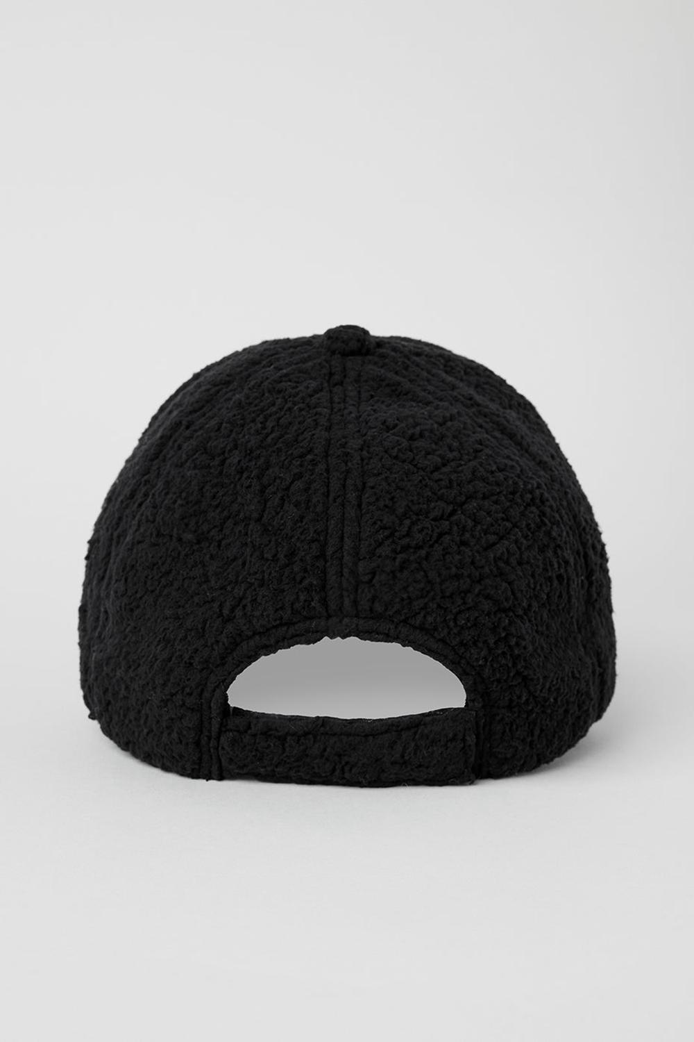 Gorras Alo Yoga Micro Sherpa Off-Duty Hombre Negras | España  TMEZ-28691