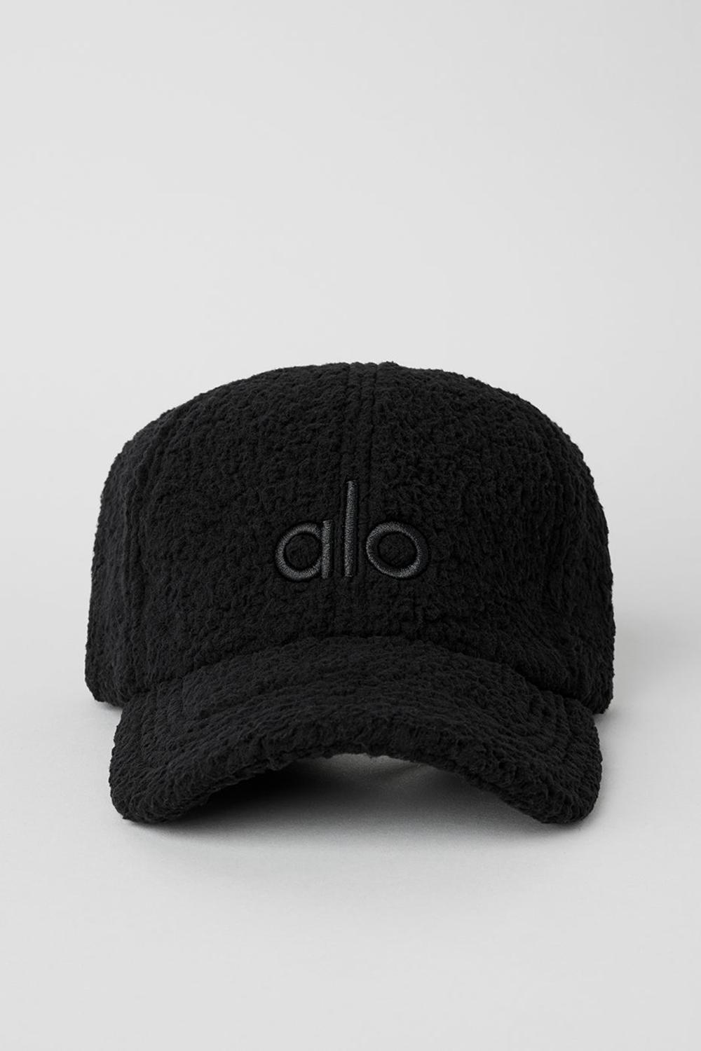 Gorras Alo Yoga Micro Sherpa Off-Duty Hombre Negras | España  TMEZ-28691