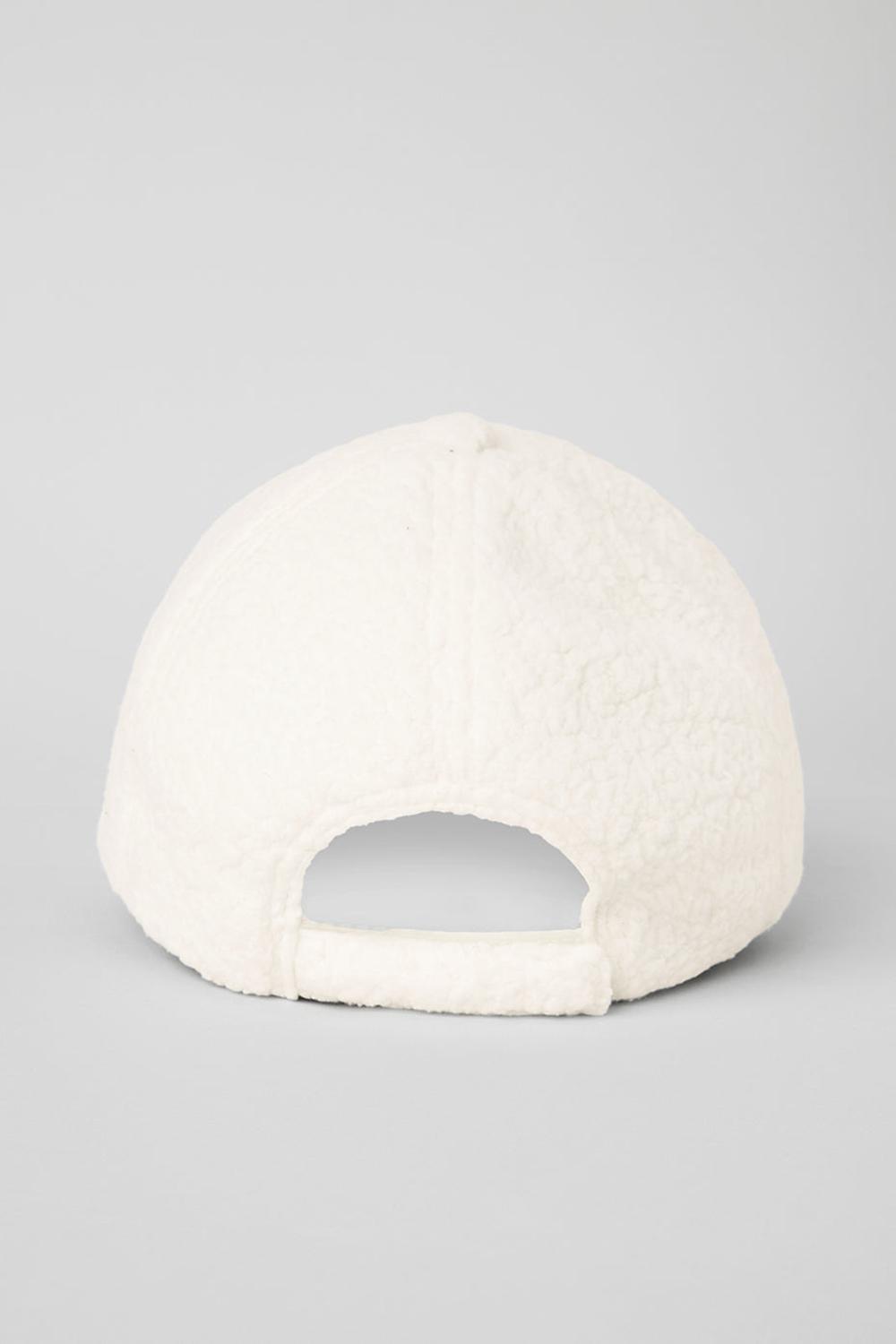 Gorras Alo Yoga Micro Sherpa Off-Duty Hombre Ivory | España  WXDK-83201