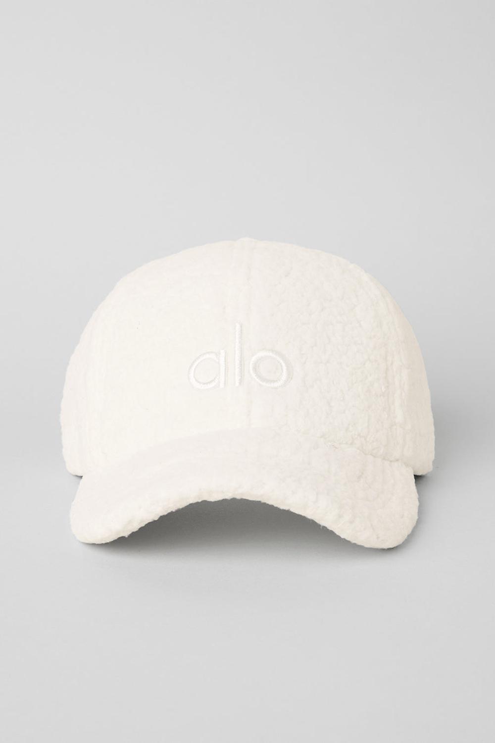 Gorras Alo Yoga Micro Sherpa Off-Duty Hombre Ivory | España  WXDK-83201