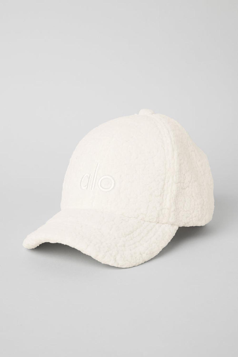 Gorras Alo Yoga Micro Sherpa Off-Duty Hombre Ivory | España  WXDK-83201