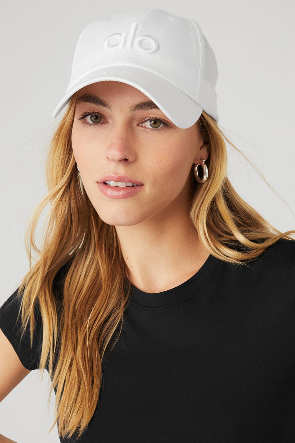 Gorras Alo Yoga Off-Duty Hombre Blancas Blancas | España  QAKY-68971