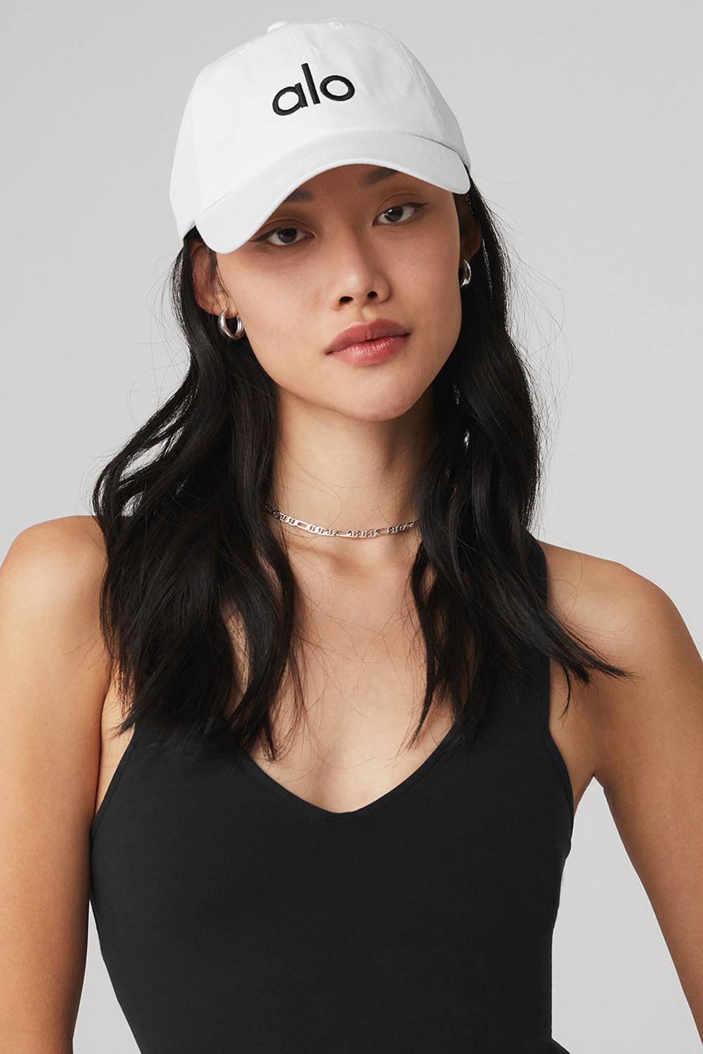 Gorras Alo Yoga Off-Duty Mujer Blancas Negras | España  TDXF-92743