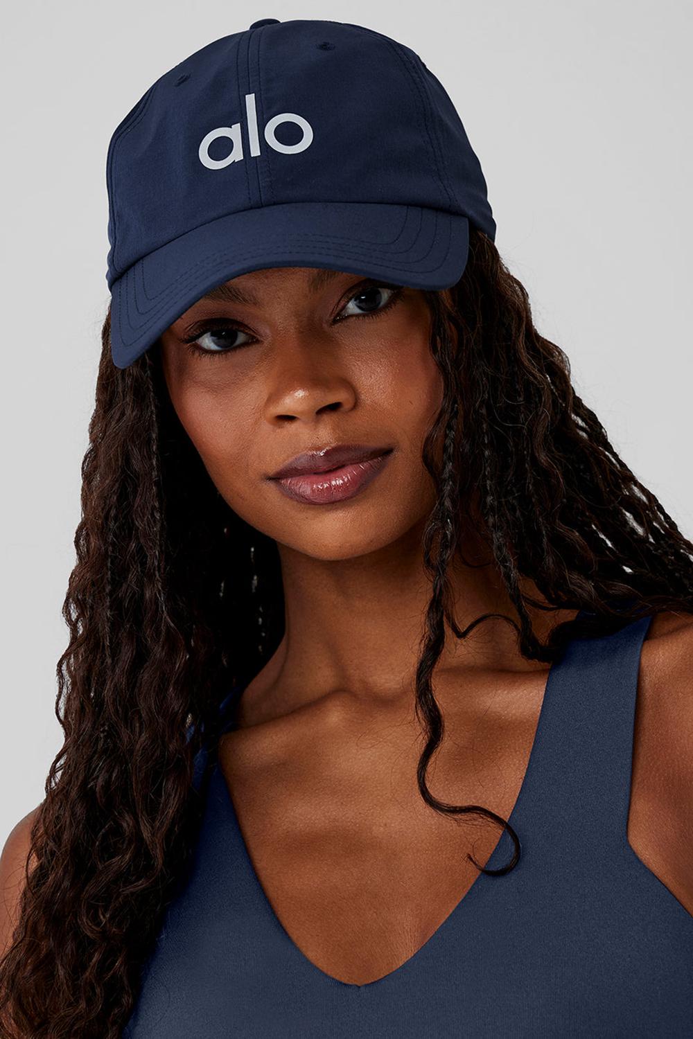 Gorras Alo Yoga Performance Off-Duty Mujer Azul Marino | España  VPIU-75108