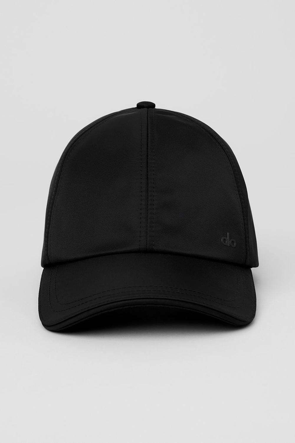 Gorras Alo Yoga Satin Off-Duty Hombre Negras | España  DJBF-36748