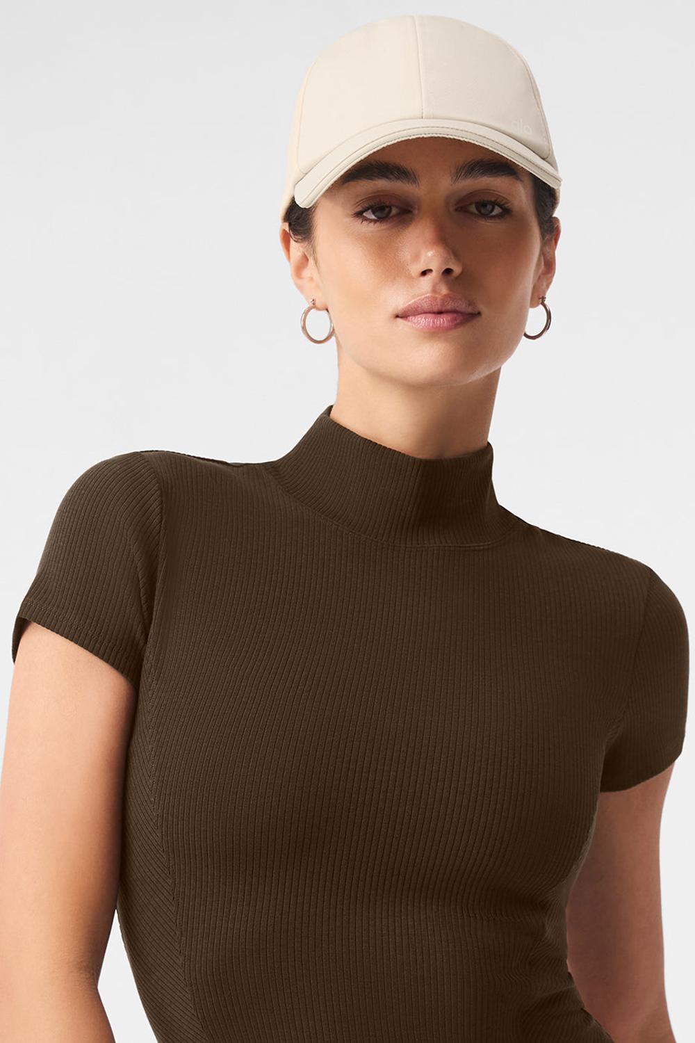 Gorras Alo Yoga Satin Off-Duty Mujer Creme | España  JXHN-10946