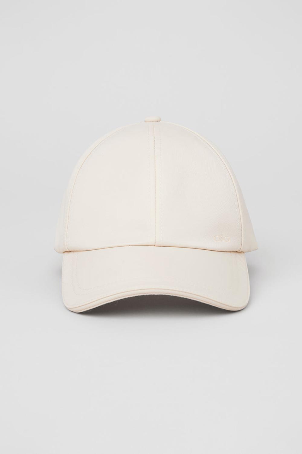 Gorras Alo Yoga Satin Off-Duty Mujer Creme | España  JXHN-10946