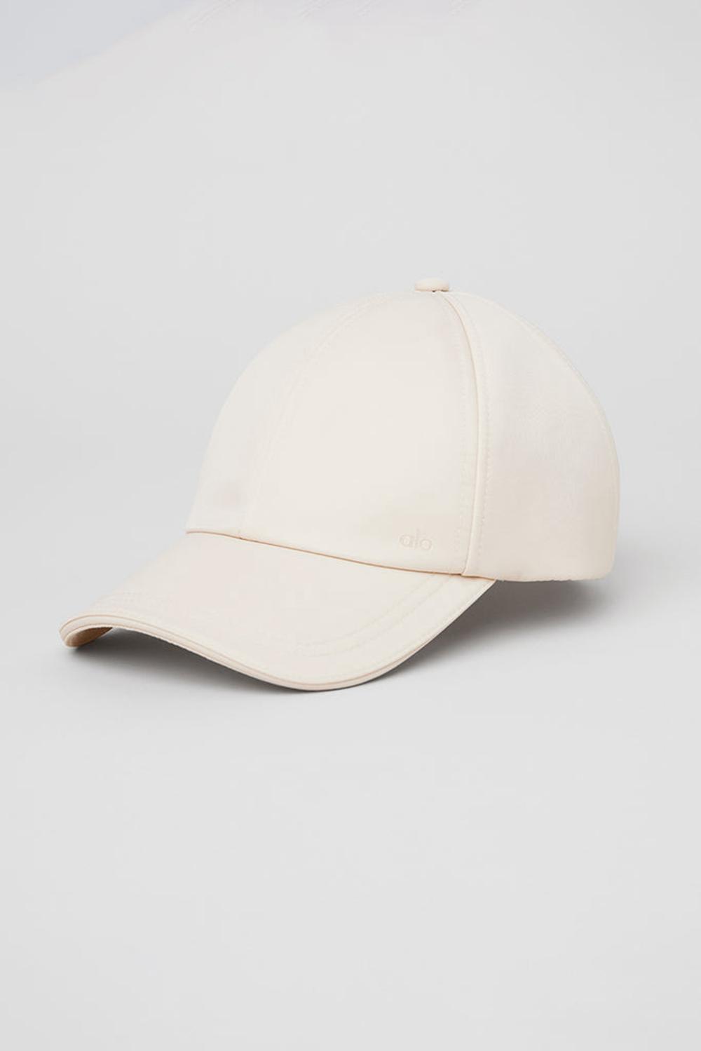 Gorras Alo Yoga Satin Off-Duty Mujer Creme | España  JXHN-10946