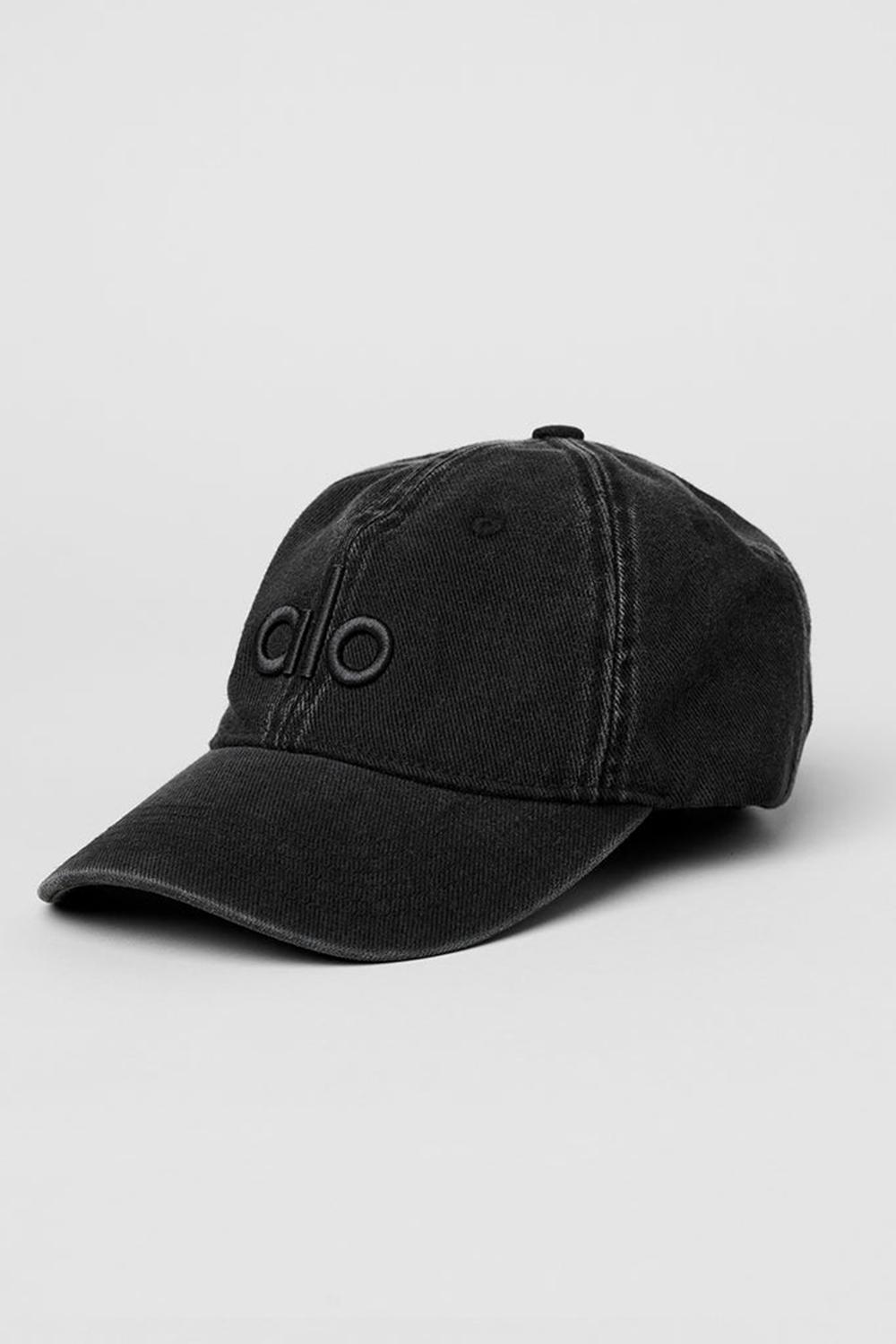 Gorras Alo Yoga Washed Off-Duty Mujer Negras | España  ZKPW-29831