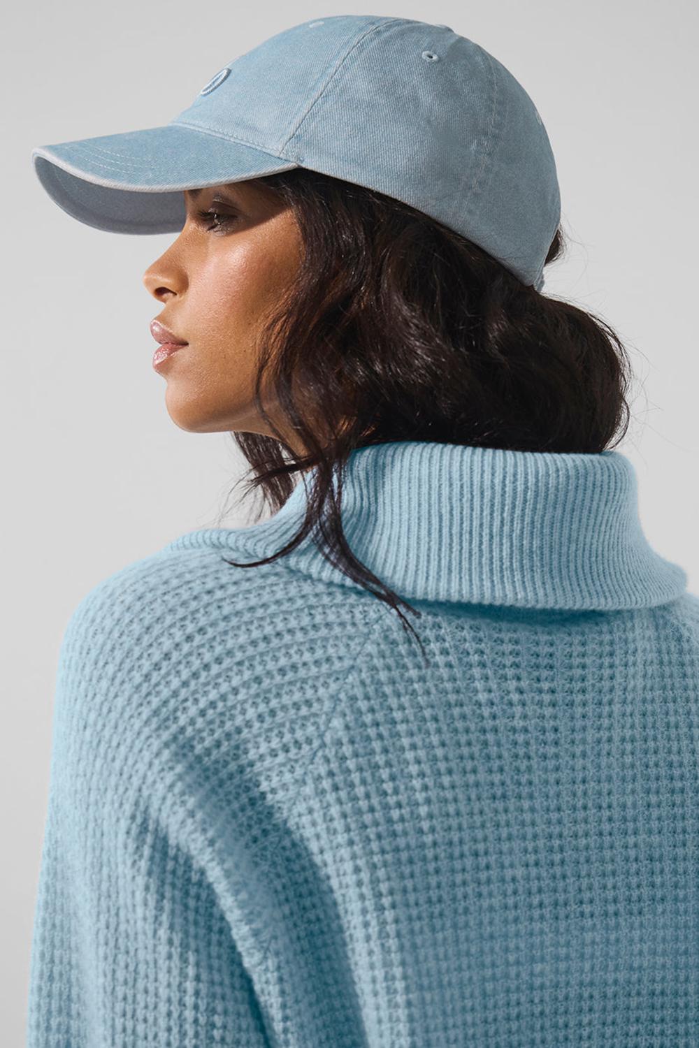 Gorras Alo Yoga Washed Off-Duty Mujer Verde Menta | España  HNFI-37019