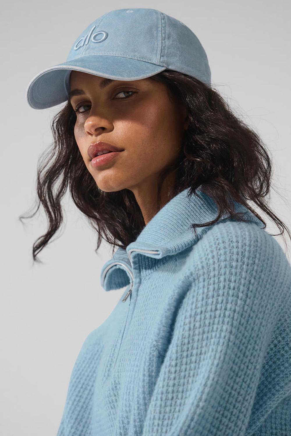 Gorras Alo Yoga Washed Off-Duty Mujer Verde Menta | España  HNFI-37019