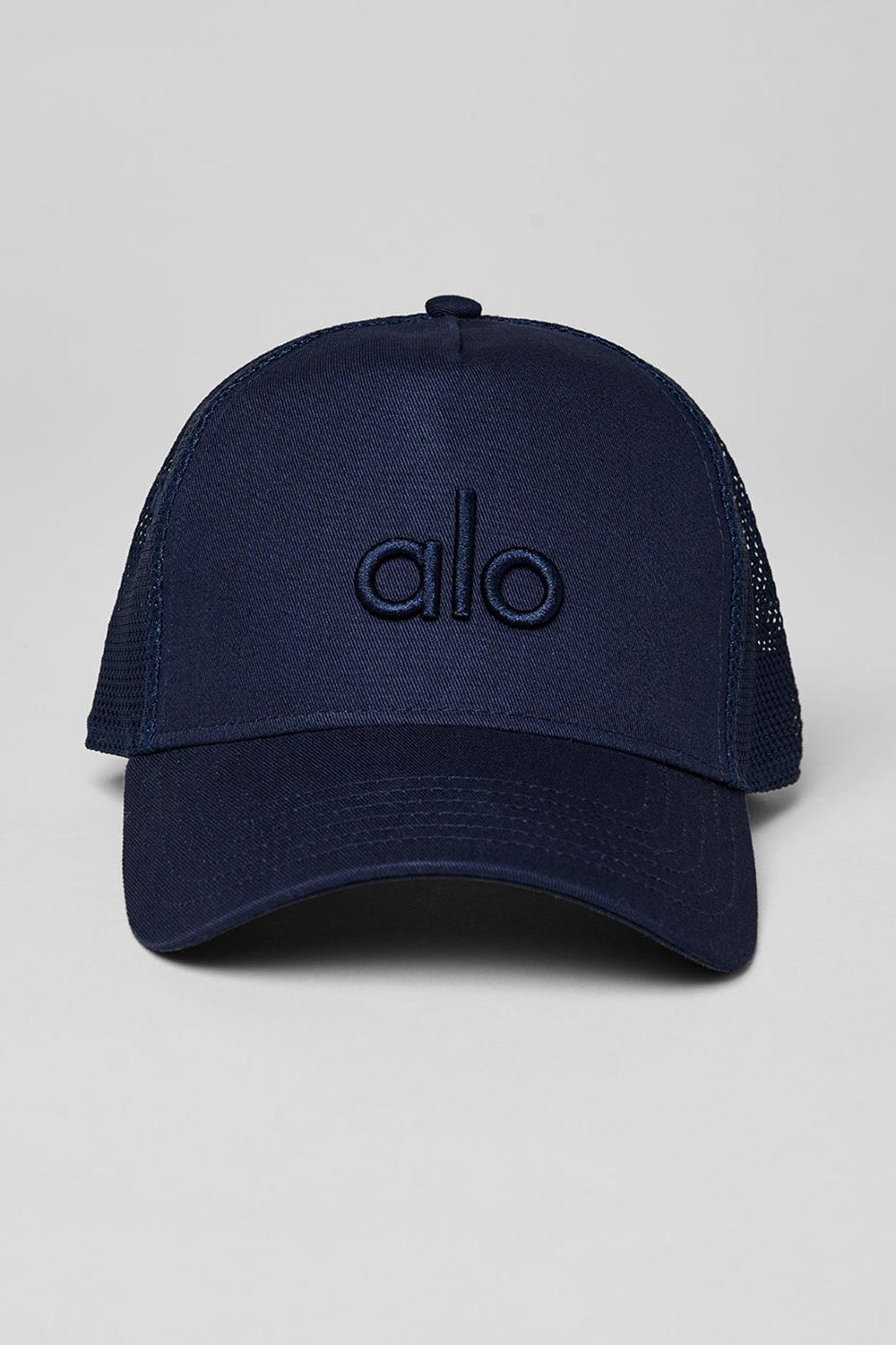 Gorras De Camionero Alo Yoga District Hombre Azul Marino | España  UOEQ-64293