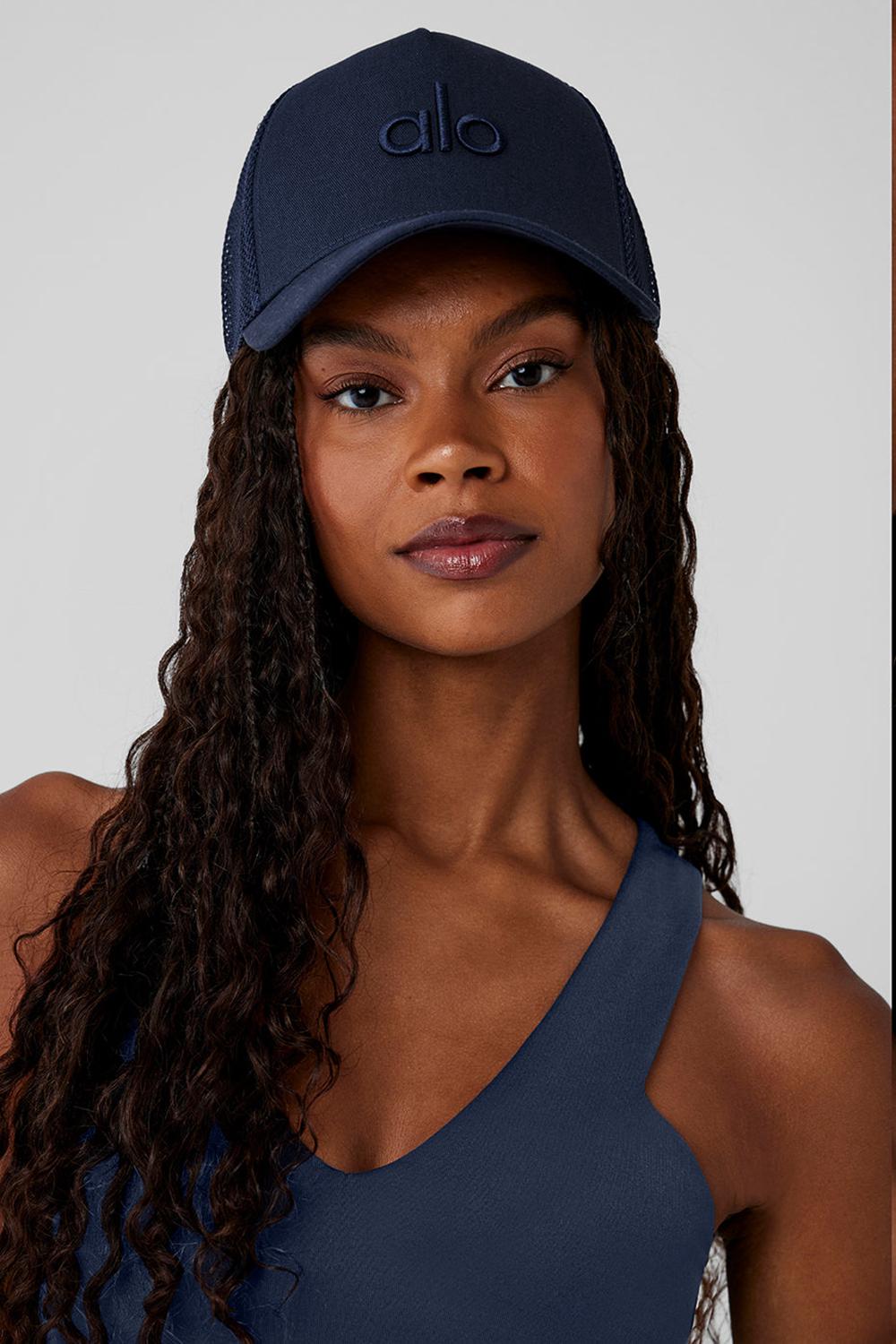 Gorras De Camionero Alo Yoga District Hombre Azul Marino | España  UOEQ-64293