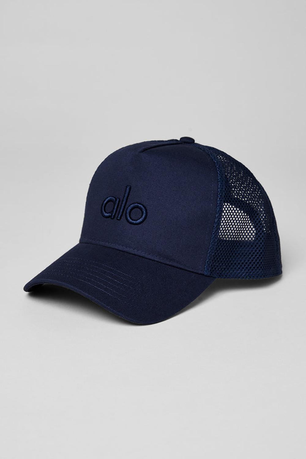 Gorras De Camionero Alo Yoga District Hombre Azul Marino | España  UOEQ-64293